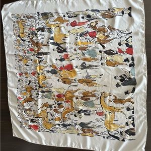 Hermes silk scarf Hermes a Chicago 2010